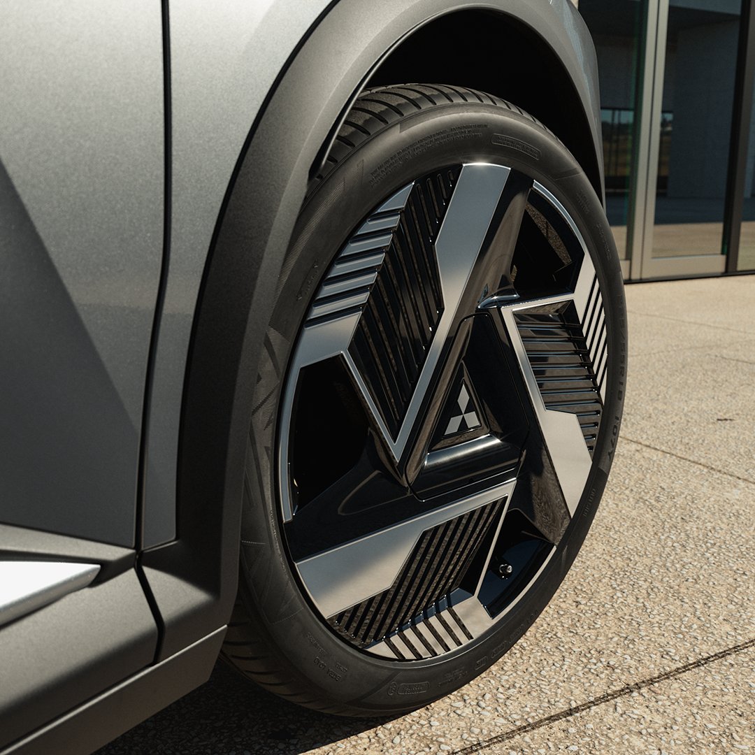 Nový Mitsubishi Eclipse Cross BEV – 20‑palcové zliatinové kolesá
